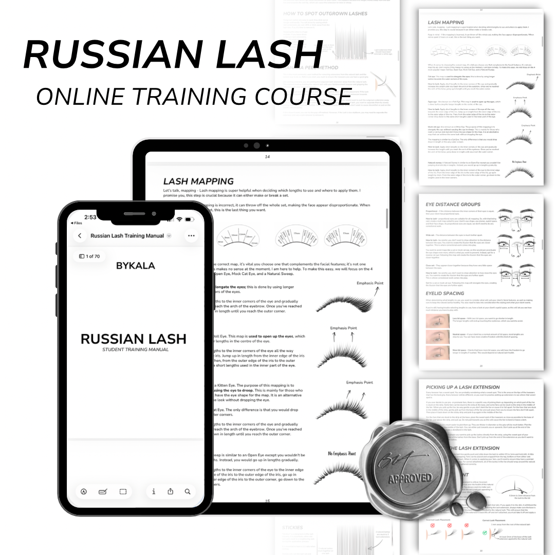 Online Russian Lash Course