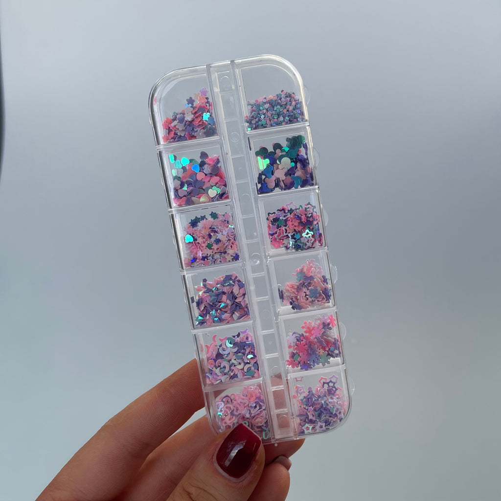 Lash Decal Pink & Purple Mix