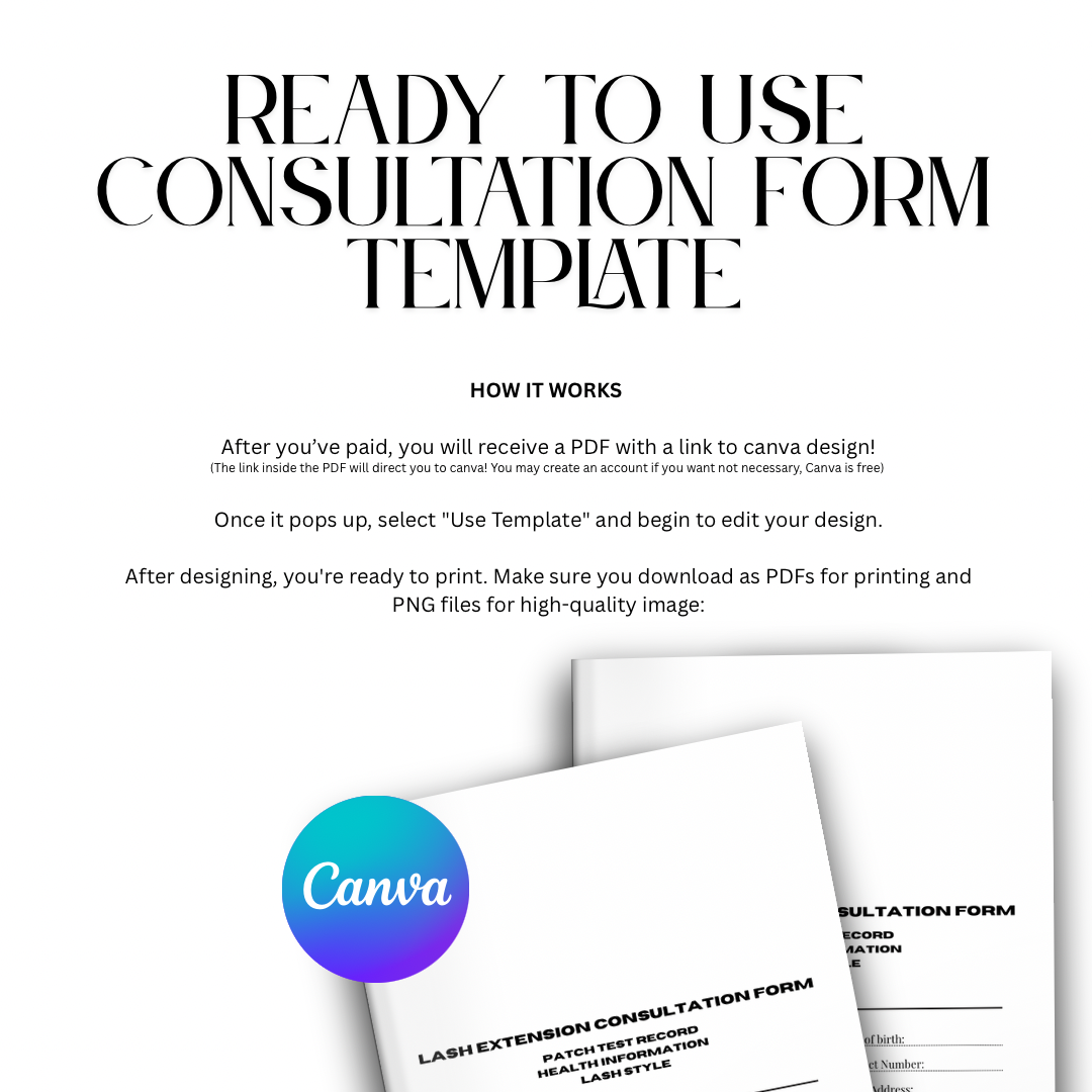 Consultation Forms Template